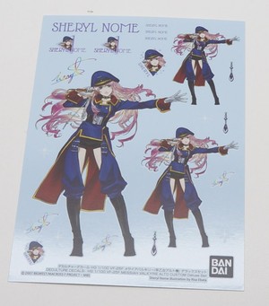 Macross VF-25F Messiah Valkyrie Alto Custom Deluxe Set - 디럭스 세트용 습식데칼