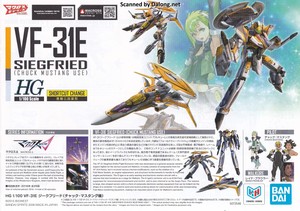 Macross VF-25F Messiah Valkyrie Alto Custom Deluxe Set - Manual (1/20)