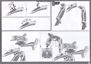 Macross VF-25F Messiah Valkyrie Alto Custom Deluxe Set - Manual (15/20)