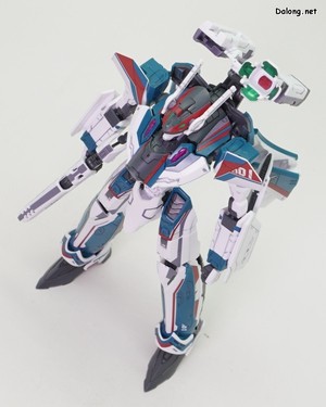 MacrossHG VF-31S Siegfried (Arad Molders Use) - 다양한 각도에서 본 배트로이드 (3/6)