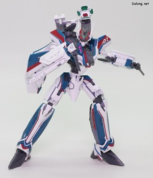 MacrossHG VF-31S Siegfried (Arad Molders Use) - 배트로이드 모드 액션포즈 (3/7)