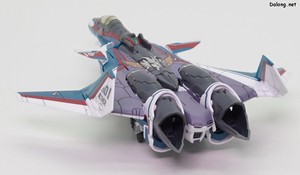 MacrossHG VF-31S Siegfried (Arad Molders Use) - 다양한 각도에서 본 파이터 모드 (4/6)