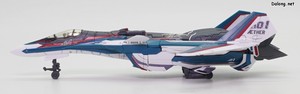 MacrossHG VF-31S Siegfried (Arad Molders Use) - 다양한 각도에서 본 파이터 모드 (6/6)