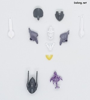 MacrossHG VF-31S Siegfried (Arad Molders Use) - 신규조형으로 구현된 머리와 피규어 부품도