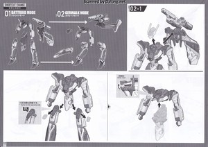 MacrossHG VF-31S Siegfried (Arad Molders Use) Deluxe Set - Manual (12/20)