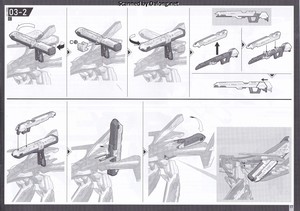 MacrossHG VF-31S Siegfried (Arad Molders Use) Deluxe Set - Manual (17/20)