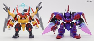 Wataru Enjhomaru - 전작인 라이진마루와 함께.