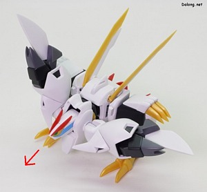 Wataru Ryuomaru - 다리를 위와 같이 배치하여 날개처럼 만들어준 후, 머리를 밖으로 뽑아냅니다. (2/2)