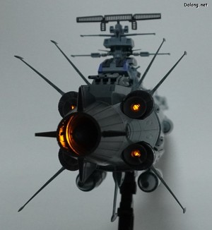Yamato Arizona - 조명을 어둡게 해야 겨우 보이는 정도입니다만, 나름 포인트가 되네요. (2/2)