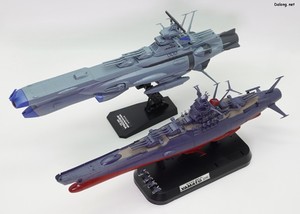 Yamato Arizona - 1/1000 야마토 3199 (제3차 개장형 : 참전장서훈식전 기념도장)과 함께.