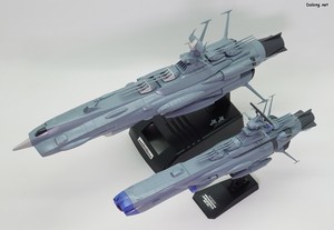 Yamato Arizona - 1/1000 안드로메다와 함께. 안드로메다가 엄청 크긴 했네요.