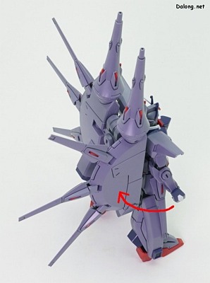 HGCE Legend Gundam - 다양하게 가동되는 백팩 (1/3)