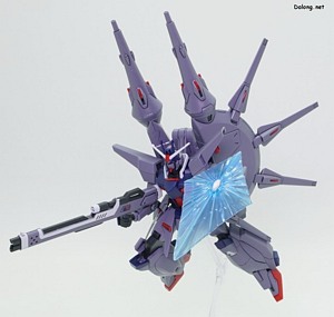 HGCE Legend Gundam - 고 에너지 빔 라이플 + 실드 포즈 (1/3)