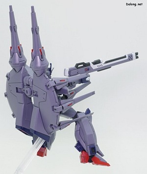 HGCE Legend Gundam - 고 에너지 빔 라이플 + GDU X5 공격 빔 기동포 합동 공격 포즈 (3/3)