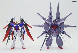 HGCE Legend Gundam - HGCE 데스티니 건담과 함께.