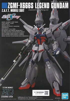 HGCE Legend Gundam - Manual (1/10)