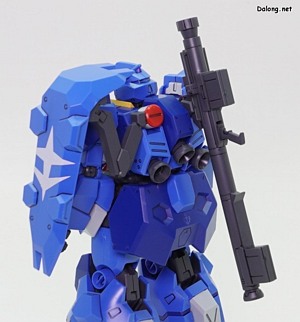 HGUC Gustav Karl Type-00 - 해당 위치에 바주카와 빔라이플을 거치할 수 있습니다. (1/2)