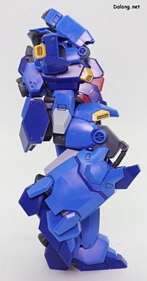 HGUC Gustav Karl Type-00 - 팔다리 가동성. 두툼한 프로포션 치고는 괜찮은 수준이네요.