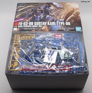 HGUC Gustav Karl Type-00 - Box Open
