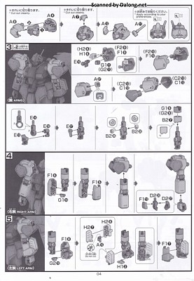 HGUC Gustav Karl Type-00 - Manual (4/12)