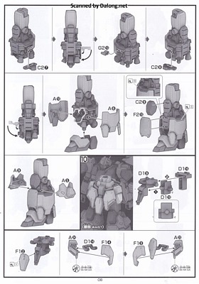 HGUC Gustav Karl Type-00 - Manual (8/12)