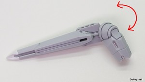 HGUC Alyzeus - 3기의 셀프 노즐은 분리 및 노즐부 회전이 가능합니다. (2/2)
