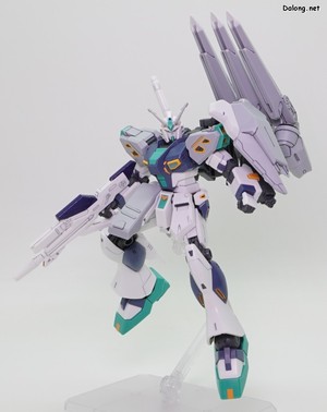 HGUC Alyzeus - 양산형 뉴건담 공중 포즈 (1/2)