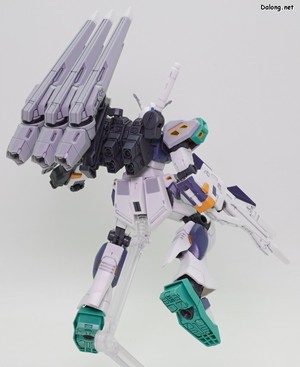 HGUC Alyzeus - 양산형 뉴건담 공중 포즈 (2/2)
