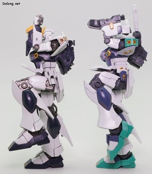 HGUC Alyzeus - 가동성 비교