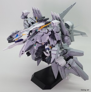 HGUC Alyzeus - 다리를 뒤로 뺀 비행 포즈 (1/5)