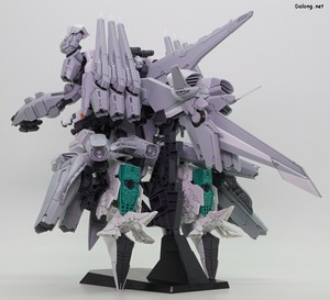 HGUC Alyzeus - 다리를 뒤로 뺀 비행 포즈 (5/5)