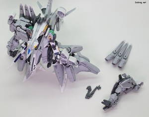 HGUC Alyzeus - 셀프 노즐과 팔을 분리한 다음