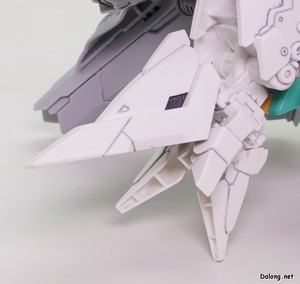 HGUC Alyzeus - 발은 위와 같이 접습니다.