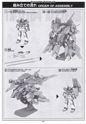 HGUC Alyzeus - Manual (4/44)