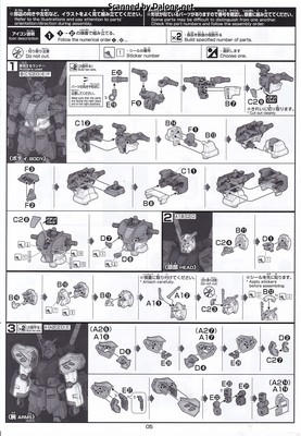 HGUC Alyzeus - Manual (5/44)