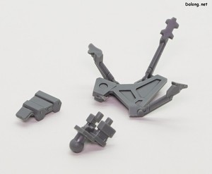 HGUC Xi Gundam (Mobile Suit Gundam Harthaway the Sorcery of Nymph Circe) - 신규조형으로 제공되는 빔라이플 배럴 홀더용 교체파츠들