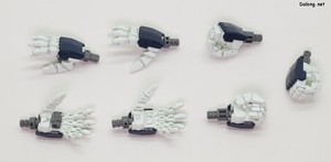 HGUC Xi Gundam (Mobile Suit Gundam Harthaway the Sorcery of Nymph Circe) - 손이 5개에서 7개로 늘어났는데요.
