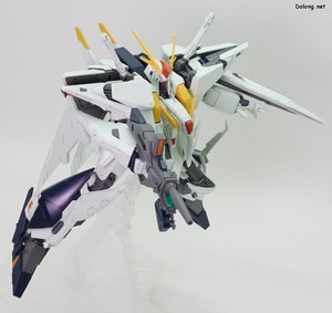 HGUC Xi Gundam (Mobile Suit Gundam Harthaway the Sorcery of Nymph Circe) - 빔라이플 배럴 홀더 사격 포즈 (1/3)