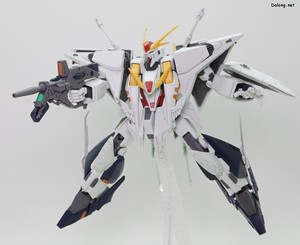 HGUC Xi Gundam (Mobile Suit Gundam Harthaway the Sorcery of Nymph Circe) - 빔라이플 배럴 홀더 사격 포즈 (2/3)