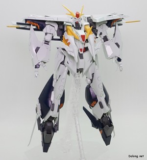 HGUC Xi Gundam (Mobile Suit Gundam Harthaway the Sorcery of Nymph Circe) - 플라이트 폼으로 변형한 모습 (1/2)