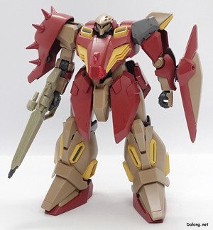 HGUC Messer Type-M01 (Gawman Use) - 가조립샷 (1/2)