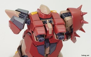 HGUC Messer Type-M01 (Gawman Use) - 어깨의 전후 가동