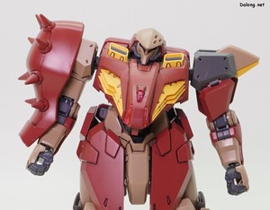 HGUC Messer Type-M01 (Gawman Use) - 허리의 가동 (2/2)