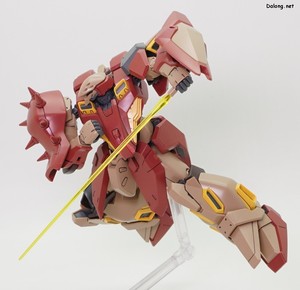 HGUC Messer Type-M01 (Gawman Use) - 스파이크 숄더 아머 + 빔사벨 포즈 (2/2)