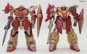 HGUC Messer Type-M01 (Gawman Use) - HGUC 멧사 타입 F01과 함께. (1/2)