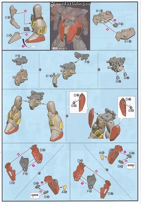 HGUC Messer Type-M01 (Gawman Use) - Manual (8/10)