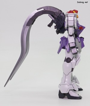 HGAC Gundam Sandrock Custom EW - 관절이 튼튼해서 등짐에도 불구하고 직립이 쉽습니다.
