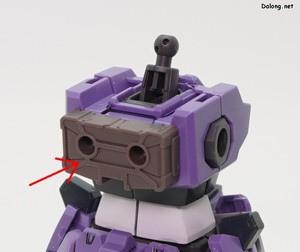 HGAC Gundam Sandrock Custom EW - 별도의 백팩을 추가한 후, 중앙부 망토를 올려줍니다. (1/2)