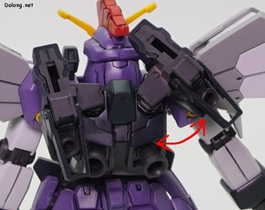 HGAC Gundam Sandrock Custom EW - 백팩의 가동