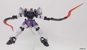 HGAC Gundam Sandrock Custom EW - 레드 클리어 칼날을 적용한 히트 쇼텔 포즈 (3/3)